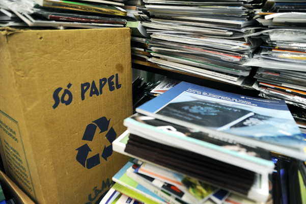 Ecocâmara - reciclagem - projeto Sustentabilidade na Mudança da Legislatura