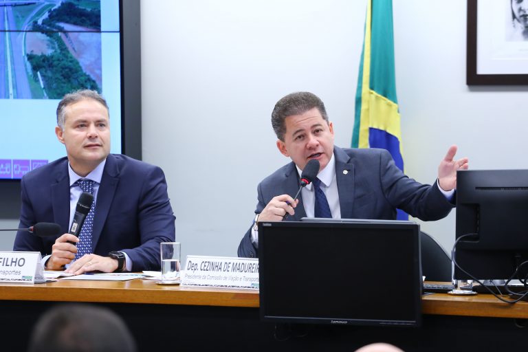 Reunião Extraordinária. Ministro dos Transportes, Renan Filho e Dep. Cezinha de Madureira (PSD - SP)