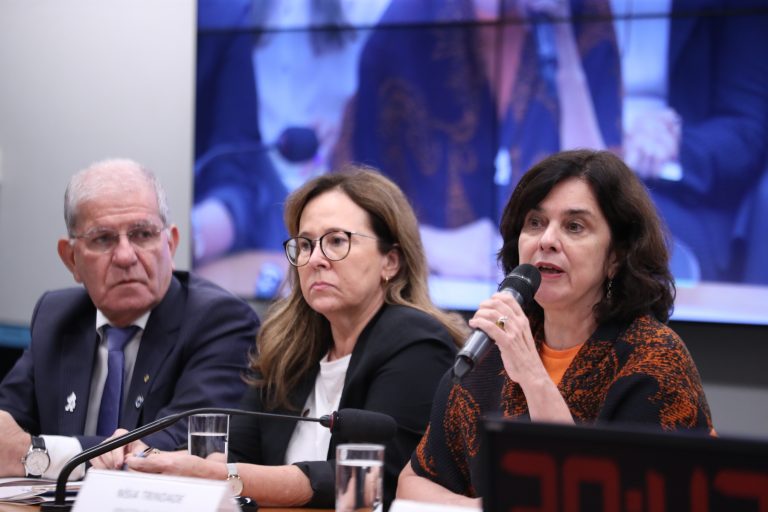 Reunião Extraordinária. Ministra da Saúde, Nísia Trindade. Dep. Lêda Borges (PSDB-GO).