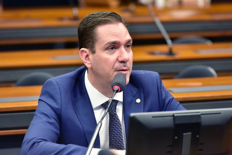 Deputado Eduardo Bismarck (PDT-CE) fala em comissão na Câmara dos Deputados