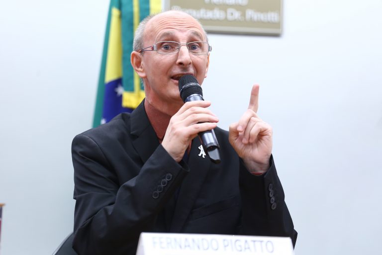 Audiência Pública para debater sobre a realização da 17ª Conferência Nacional de Saúde. Presidente - Conselho Nacional de Saúde (CNS), Fernando Pigatto.