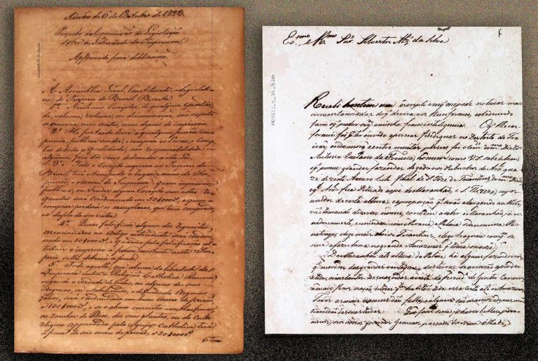 Projeto da Lei de Imprensa e consulta de uma província